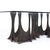 Directional Paul Evans for Directional Pe-102 Mid Century Stalagmite Bronze Dining Table For Sale - Image 4 of 8