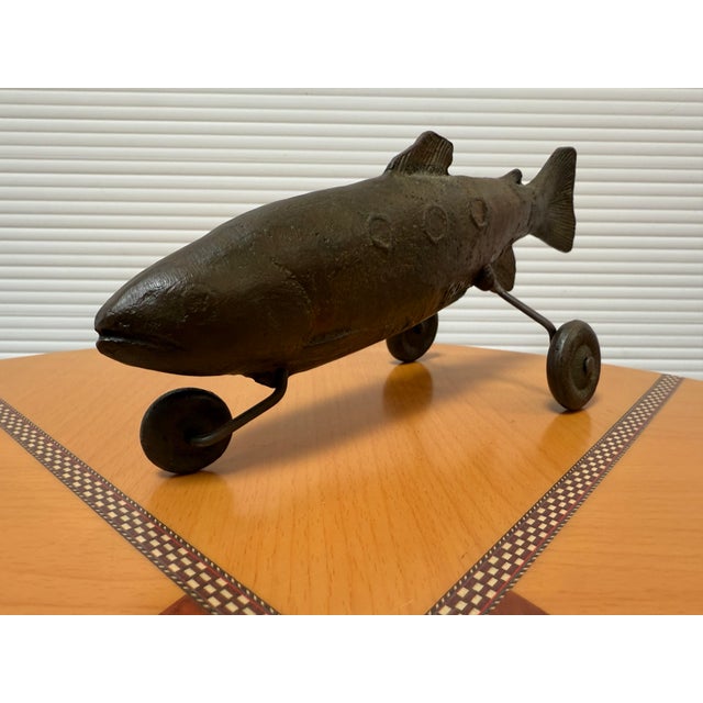 1980s Circa 1989 Stephen Maxon "Taxi Trout", Signed + Titled For Sale - Image 5 of 12