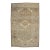 Vintage Zabihi Collection Persian Hamedan Neutral Color Accent Rug - 4'8" x 6'10" For Sale