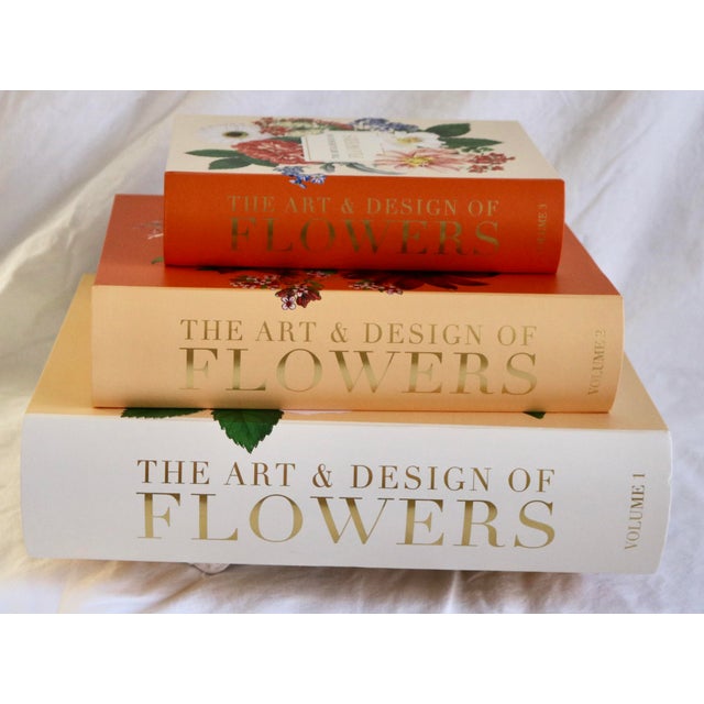 Punch Studio Faux Floral Books Storage Boxes - Set of 3. The box sizes are: Large 13.5" x 11" x 3.25; Medium 11" x 8.5" x...