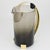 Mid-Century Modern Barware Cocktail Glass and Aluminum Pitcher, Italy circa 1960 For Sale - Image 3 of 10