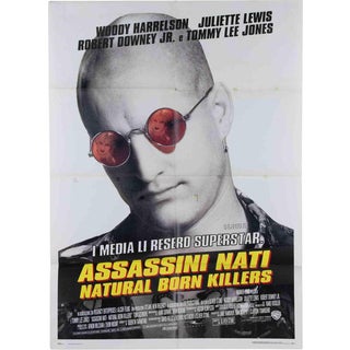 Vintage Natural Born Killers Poster, 1994 For Sale