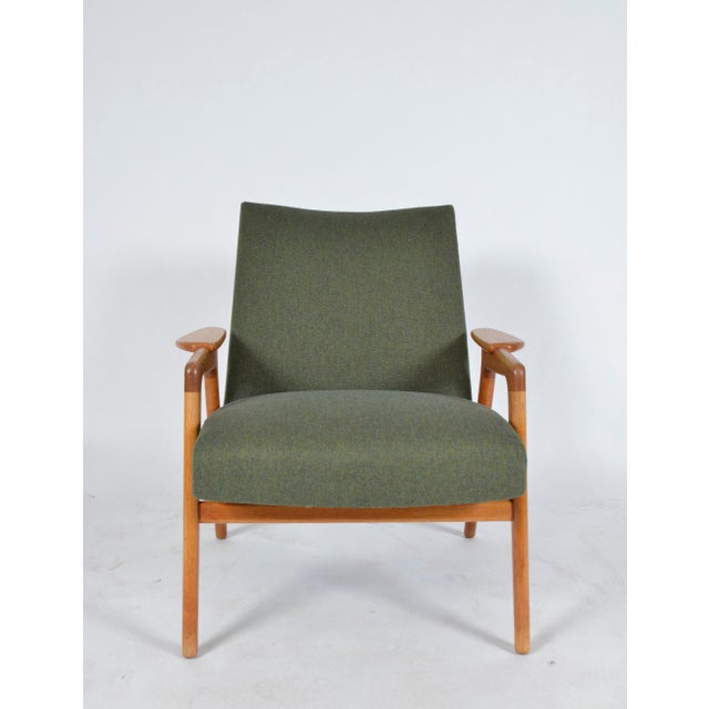 Mid-Century Modern Vintage Ruster Oak Lounge Chair by Yngve Ekström for Swedese, 1960s For Sale - Image 3 of 18