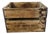 Vintage Rustic Farmhouse Style Wood Crate Vegetable Shipping Box For Sale