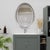 Queen Ann Mirror - Glossy Nickel For Sale In Chicago - Image 6 of 8