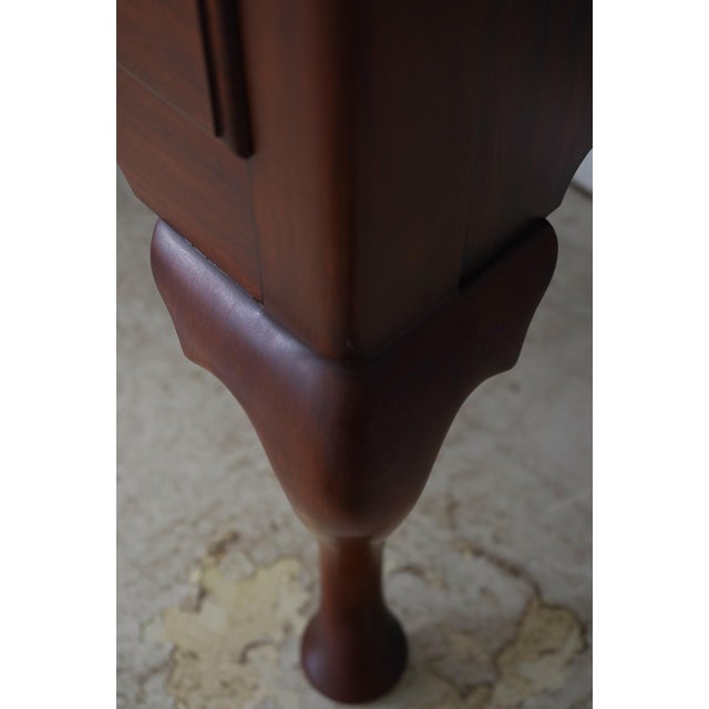 Wood Henkel Harris Cherry Virginia Galleries Highboy For Sale - Image 7 of 18