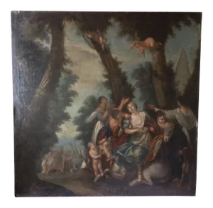 "Rape of Europa" Antique Master Painting