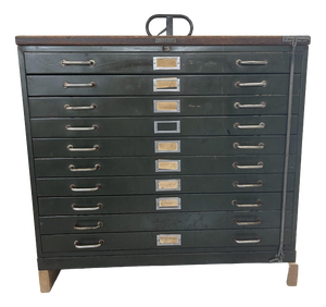 Vintage A-358 Iron Chest of Drawers, 1950