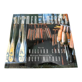 Vintage Coastal Summer in America Book, Tabletop Books For Sale