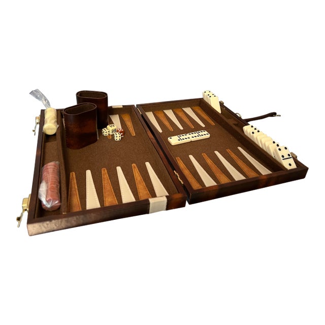 1970s Petite Dominoes and Checkers Travel Set With Case For Sale