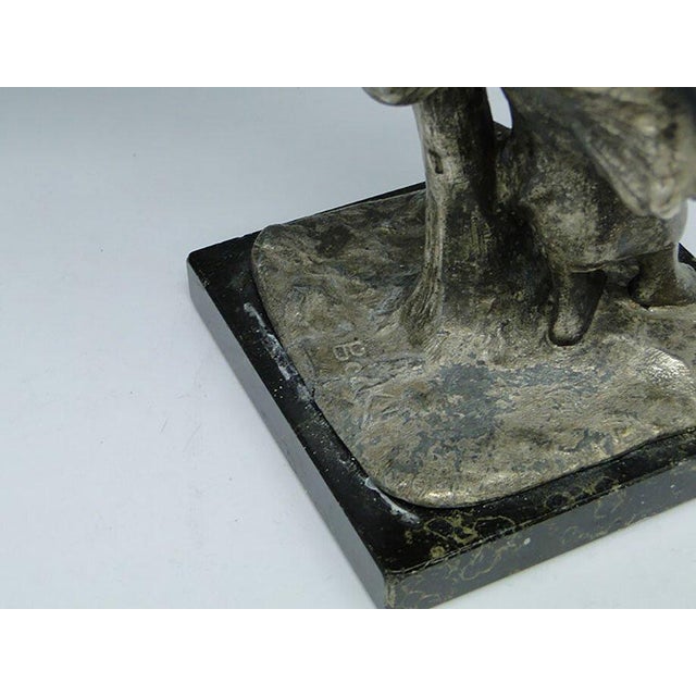 20th Century Sturm Night Lamp by J. Beck, Germany, 1890s For Sale - Image 9 of 12