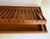 Danish Modern Mid-Century Slatted 2-Piece Teak Bread Board by Selandia Designs For Sale In Los Angeles - Image 6 of 12