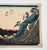 Japanese Hiroshige Utagawa "No. 22 - Okabe: Mount Utsu Pass and Famous Dumplings," C. 1850 First-Edition Antique Japanese Woodblock Print For Sale - Image 3 of 3