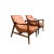 Mid-Century Modern lounge chairs in the style of Ib Kofod-Larsen. Stunning lounge chairs; Mid-century style at its finest!...