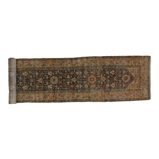 Early 20th Century Antique Persian Malayer Rug - 3′6″ × 18′8″ For Sale