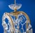 Small Vintage Crystal and Glass Chandelier, 1950s For Sale - Image 4 of 12