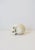 Late 20th Century Skull in White Plaster For Sale - Image 5 of 13