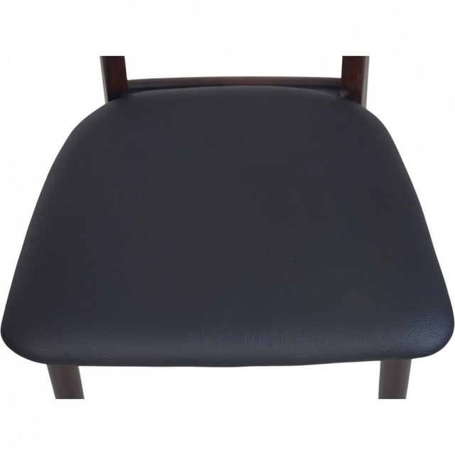 Vintage Lis Chairs in Stained Beech by Ib Kofoed Larsen, 1960s, Set of 6 For Sale - Image 4 of 18