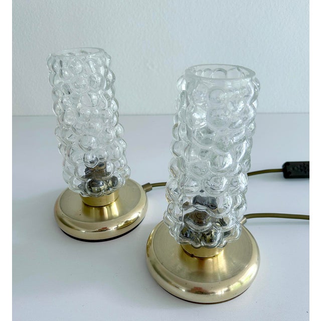 1970s Vintage Space Age Bubble Table Lamps, 1970s, Set of 2 For Sale - Image 5 of 10