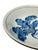 Vintage Japanese Ryusen Cobalt Blue Relief Porcelain Turnip Bowl For Sale In Tampa - Image 6 of 13