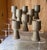Handmade Speckled Stoneware Goblets, Set of 8 For Sale - Image 10 of 18