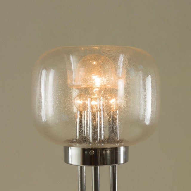 Italian Murano Glass Floor Lamp attributed to Toni Zuccheri, 1970s For Sale - Image 13 of 14