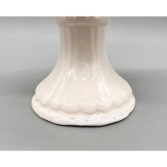 1970s Vintage Italian-Attributed Ceramic Fruit Topiary on Pedestal – Tuscan / Hollywood Regency / Cottagecore For Sale - Image 5 of 14