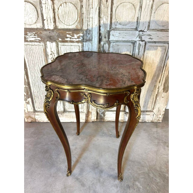 Antique Napoleon III Coffee Table, 1890s For Sale - Image 9 of 11