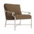 Brown Jordan Venetian Lounge Chair, Dove frame with Fusion Moccasian fabric For Sale - Image 12 of 12