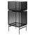 Not Yet Made - Made To Order Lyn Small Grey Black Cabinet from Pulpo For Sale - Image 5 of 5