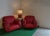 Vintage Chairs and Lamp with Coffee Table by Elisabetta Gucci for Form Italia, 1980s, Set of 4 For Sale - Image 17 of 18