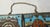 Metal Antique 19th C. Russian Orthodox Enameled Bronze Folding Travel Icon (Skladen) For Sale - Image 7 of 11