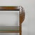 Italian Modern Bookcase with Glass Shelves, 1970s For Sale - Image 10 of 18