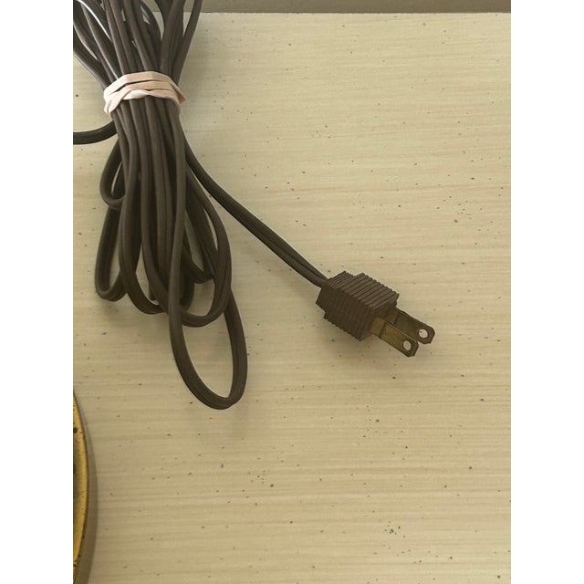 Mid 20th Century Stiffel Buttery Yellow Lamp For Sale In Naples, FL - Image 6 of 6