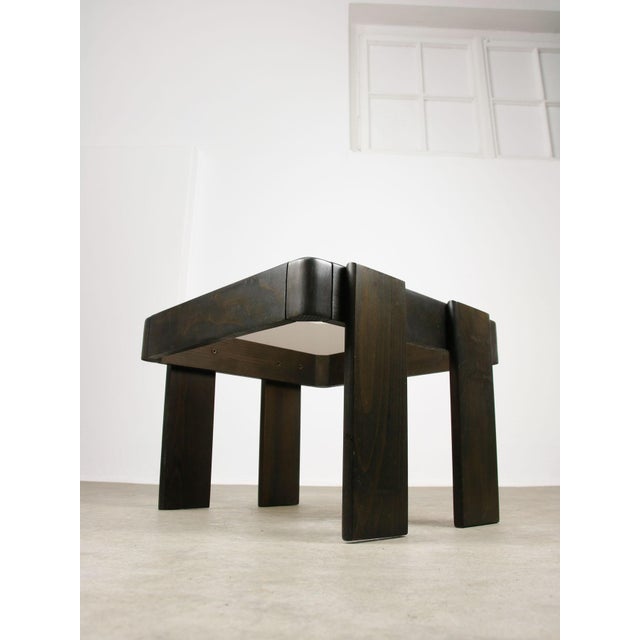 1970s Small Vintage Coffee Table by Gianfranco Frattini, 1970s For Sale - Image 5 of 14