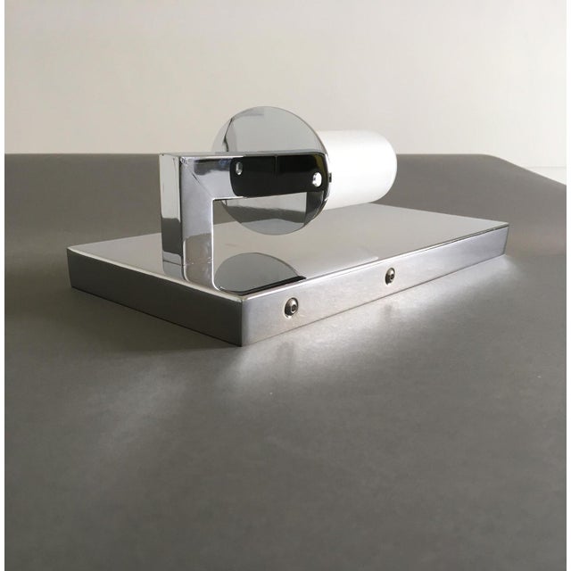 Metal Italian Chrome Wall Lights by Dimore Di Lucia Valzelli, Set of 2 For Sale - Image 7 of 18