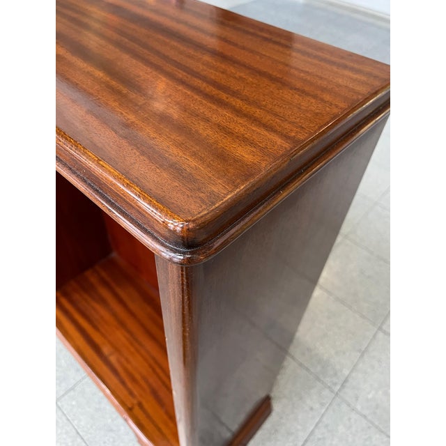 1960s Danish Modern Mahogany Bookcase For Sale - Image 9 of 18