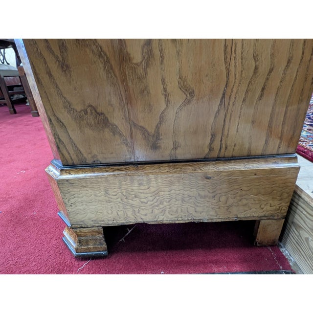 American Aesthetic Movement Oak Armoire, Circa 1880 For Sale - Image 15 of 18
