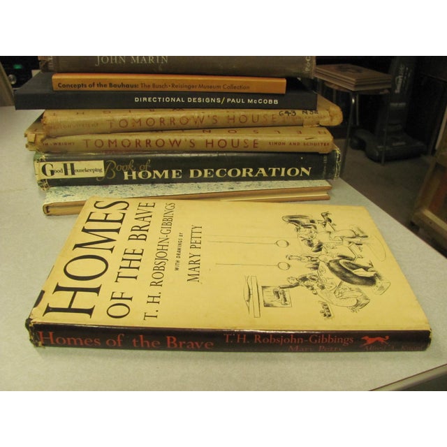 Hollywood Regency T. H Robsjohn - Gibbings "Home of the Brave" 1944 Edition Dj / Hc For Sale - Image 3 of 8