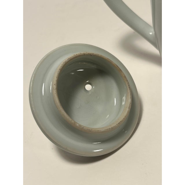 Vintage Chinese Jingdezhen Hand Painted Porcelain Tea Pot For Sale In Los Angeles - Image 6 of 12