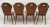 Curved Wood Dining Chairs by Carlo Ratti, 1950s, Set of 4 For Sale - Image 16 of 17