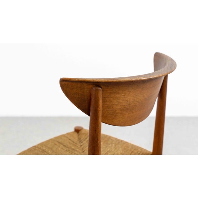 Model 316 Chair in Teak by Peter Hvidt & Orla Molgaard-Nielsen for Søborg Møbelfabrik, 1950s For Sale - Image 9 of 18