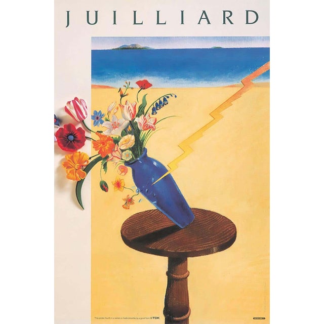 Milton Glaser Juilliard 1990 Poster For Sale