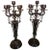 Empire 19th Century Bronze Candelabras Depicting Insects - a Pair For Sale - Image 13 of 13