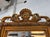 French-Style Mirrored Three-Panel Gilded Folding Screen For Sale - Image 4 of 7