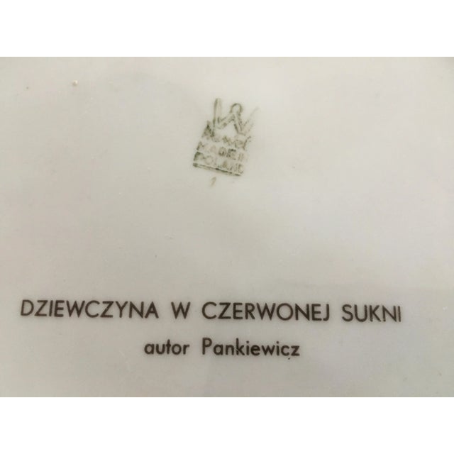 Brown Decorative Plate from Wawel, 1950s For Sale - Image 8 of 11