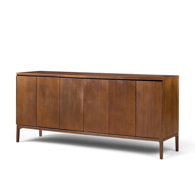 Mid-Century Modern Paul McCobb for Calvin Mid Century Mahogany Credenza For Sale - Image 3 of 9