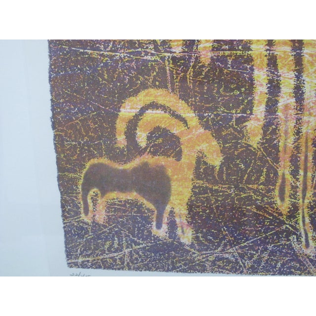 Barbara Mason Signed Limited Edition Framed Color Lithograph Print Shadow Walker For Sale - Image 9 of 10