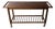 Mid Century Modern Wood Bar Cart Rolling Serving Trolley For Sale