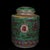 Ceramic Vintage Turquoise Ground Porcelain Jar With "Longevity" Motif For Sale - Image 7 of 9
